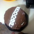 tarat13's cooksnap of when they made Ding Dong Cake.