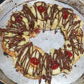 El cooksnap de alexcba28 cuando hizo Rosca de Pascua rellena con dulce de leche y trenzada 🐰.