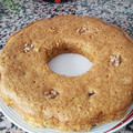 El cooksnap de belemciya cuando hizo Bizcocho de naranja, nueces y pasas.