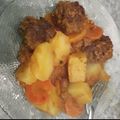 El cooksnap de Fernando Lopez cuando hizo Estofado de albóndigas con papas y zapallo.