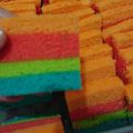 Cooksnap dari Iis Zwitasari untuk resep Bolu Rainbow Kukus Satu Telur