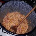 Gyöngyvirág Vanczák Cooksnap-ja, amikor elkészítette a(z) Kukoricás-virslis vegyes tészta receptet.