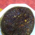 El cooksnap de Sonia Flores cuando hizo Tortilla de espinaca.