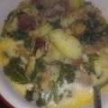 babyD530's cooksnap of when they made Olive Garden Zuppa Toscana soup remix..