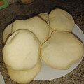 El cooksnap de Paz Bonilla cuando hizo Pan de pita fácil.