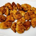 El cooksnap de carme castillo cuando hizo Nuggets de solomillo de pollo.