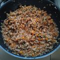 えりきゃんでぃ's cooksnap of when they made ナスたっぷり♫野菜と挽肉のドライカレー.