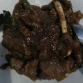 Cooksnap dari Humay Lhiya untuk resep Oseng Sapi Danis (Pedas Manis) #KitaBerbagi