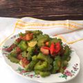 Cooksnap dari Pratiwi Pramuharsih untuk resep Tumis Ayam Pare dan Paprika saus tiram