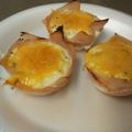 ashleygonzales's cooksnap of when they made Ham and egg cups.