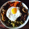 El cooksnap de Marisol Arimatu Campos Monsalve cuando hizo Bibimba coreana.