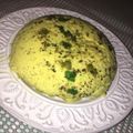 El cooksnap de Gleidy Daniels cuando hizo Queso de Garbanzos.