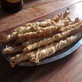 El cooksnap de karenaverazimmermann cuando hizo Grisines “ Palitos” Saborizados.