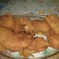 El cooksnap de Rosana Maria cuando hizo Alitas de pollo frito estilo KFC 🍗 acompañadas con salsa picante🌶️ y salsa de miel y mostaza 🍯.