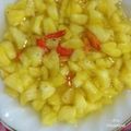 Cooksnap dari Nadra Koetin untuk resep Acar nanas manis asem pedas (seger dan gampang banget)