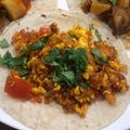 El cooksnap de jesseclark cuando hizo Tofu tipo machaca.