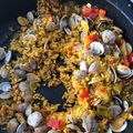 El cooksnap de Inés cuando hizo Mi arroz con chirlas.