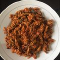 Cooksnap dari Fahima Umar untuk resep Tongkol Suwir Pedas