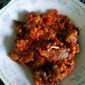 Cooksnap dari Ratna Widya untuk resep Dendeng balado basah