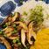 Cooksnap de Deolinda Alves quando cozinhou Arroz de Coco com Cogumelos Salteados.