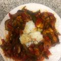 El cooksnap de Raquel cuando hizo Bacalao a la plancha con sanfaina.