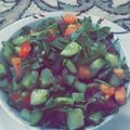 صورة من ام عبود. 🧒🇰🇼، شاركها بعد تجربة وصفة سلطة الجرجير والفجل مع الزيتون الاسود🥗😋