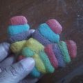 Cooksnap dari Sunnov untuk resep Lidah Kucing Keju Rainbow Ngeju Banget (cookies)