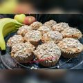 il Cristina Farinelli ricettefacilidellacri quando ha preparato Banana muffins con tre ingredienti