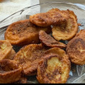 El cooksnap de olga davila cuando hizo Torrijas tradicionales.