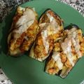 El cooksnap de Jose cuando hizo Berenjenas rellenas de verduras al horno.