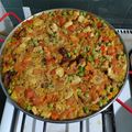 El cooksnap de Yhildiz Gomez cuando hizo Paella de Cerdo.