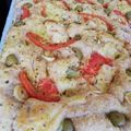El cooksnap de Sergio Castiblanco cuando hizo FOCACCIA🍕Con Tomates🍅Secos y Anchoas...!.