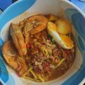 Cooksnap Mohammad Redzuan semasa beliau membuat Mee Udang.