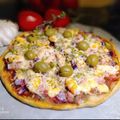 El cooksnap de Zaida TC @alquimiasfood cuando hizo Pizza de gambas, pimiento y bacon.