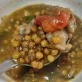 El cooksnap de Josep Foz cuando hizo Lentejas mediterráneas.