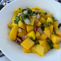 El cooksnap de Irene-Guirao cuando hizo Ceviche de Mango.
