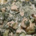 Nora Santha Cooksnap-ja, amikor elkészítette a(z) Spenótos-lazacos-tejszínes tészta receptet.