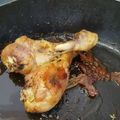 El cooksnap de Pochotl cuando hizo Pollo a la cerveza mexicano.