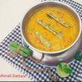 Monali Dattani का कुकस्नैप जब उन्होंने सहजन की सब्ज़ी (sahjan ki sabzi recipe in Hindi) बनाया था।