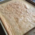 El cooksnap de cecilia arregui cuando hizo Fainá de queso, fainá de queso con fiambre TORTA REQUECHE.
