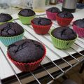 El cooksnap de Paola Plá cuando hizo Muffins de algarroba y chocolate🍫.