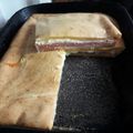 El cooksnap de Bettina... cuando hizo Torta de jamón y queso licuada.
