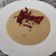 El cooksnap de Sara Sg cuando hizo Crema de puerros y calabacín con crujiente de jamón.