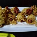 Cooksnap dari Nila Sulfiani untuk resep Sosis gulung mie sehat