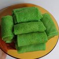 Cooksnap dari Sherly Sese untuk resep Dadar gulung pandan