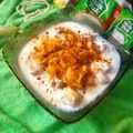 AriFa Iqbal's cooksnap of when they made Meethay dahi baray.