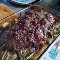 El cooksnap de Jorge cuando hizo ✨Punta Paleta al horno con vegetales.✨.