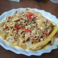 Cooksnap dari Vitha Pe Es untuk resep Oseng jantung pisang+telur