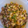El cooksnap de Enid cuando hizo Ensalada de pulpo🐙 y vegetales🌶🥕🥒.