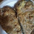 El cooksnap de Magalys Mujica cuando hizo Milanesas de berenjenas al horno.